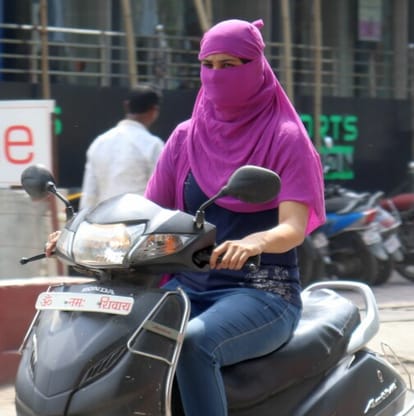 It rained for a while, then the sun came out