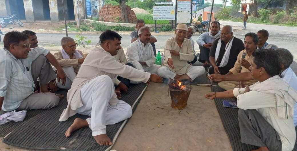 Havan performed for purification of the intellect of public representatives