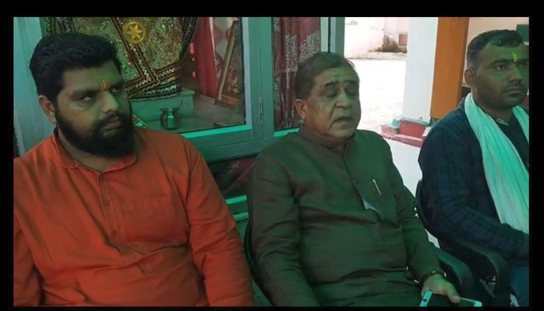 Question on construction of religious place of special community, community also came forward