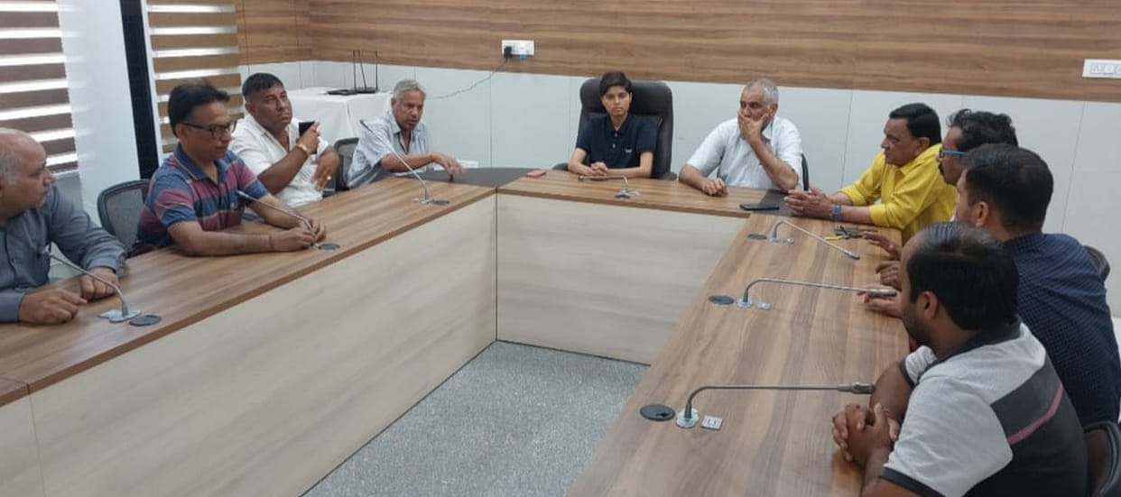 Got assurance of drainage in 6 minutes meeting with DC and MLA