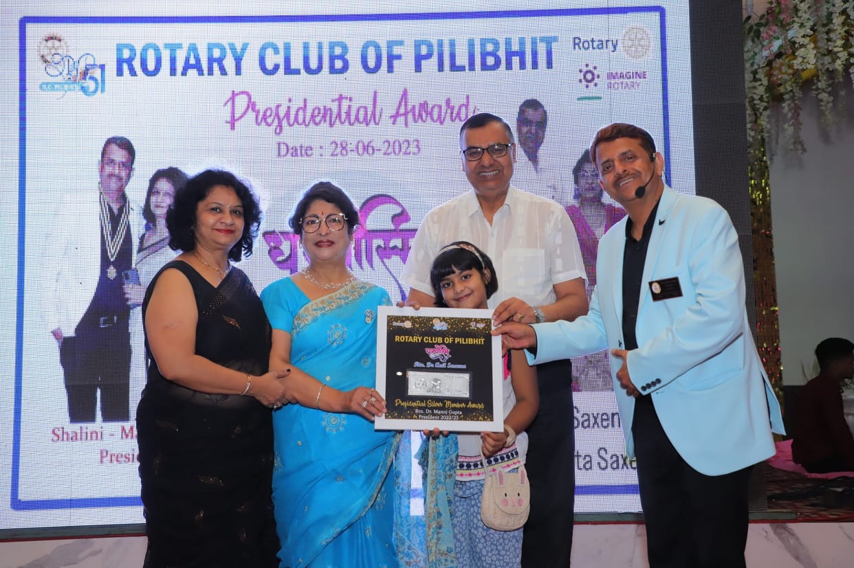Colorful programs celebrated on the foundation day of Rotary Club