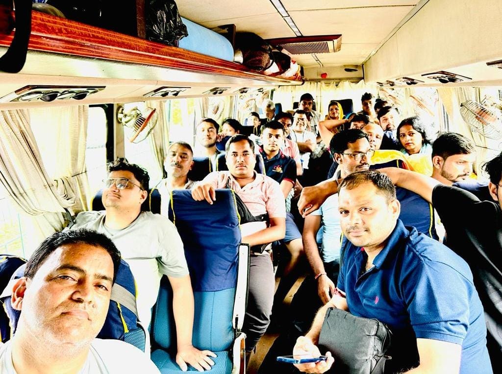 Pilgrims left for Katra from Samba after registration