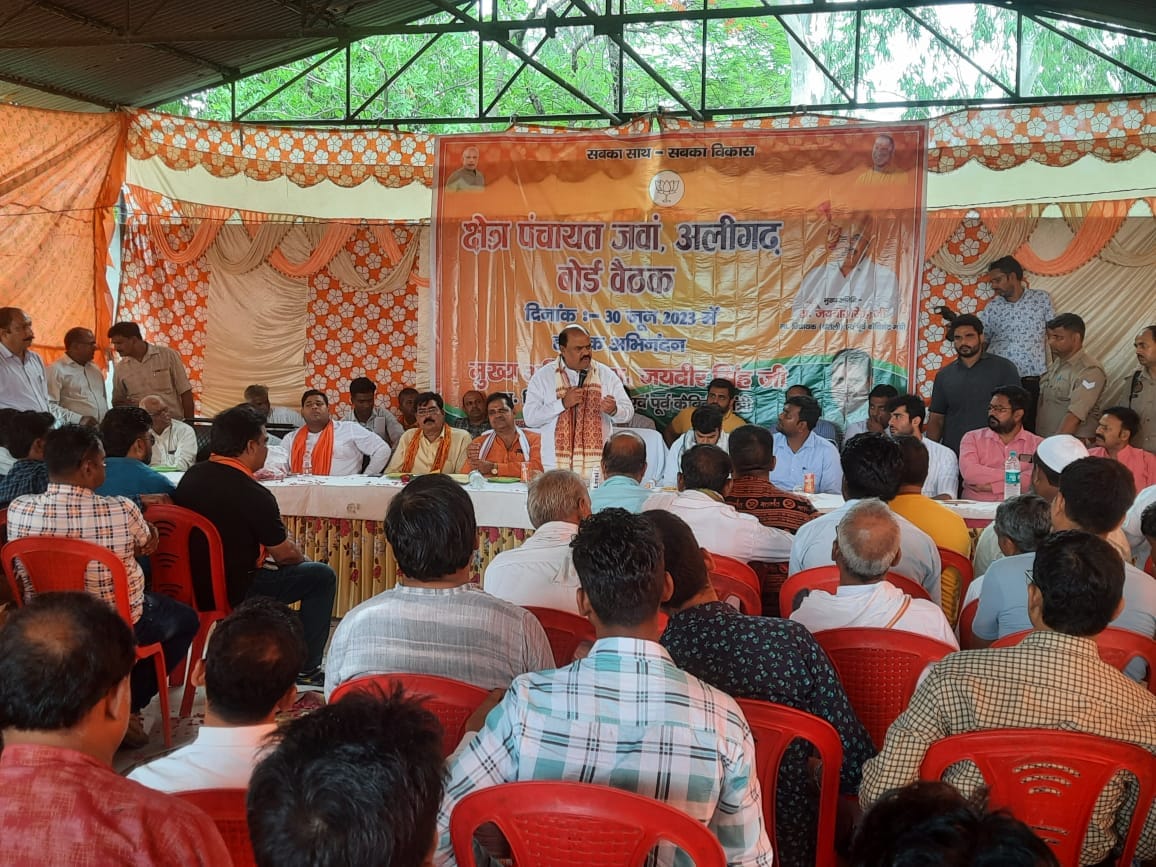 Go door-to-door tell the achievements of the government: Jaiveer Singh