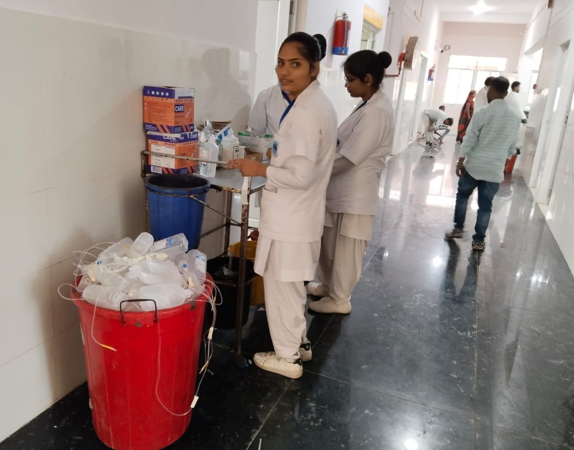 Dirt in hospital then diseases