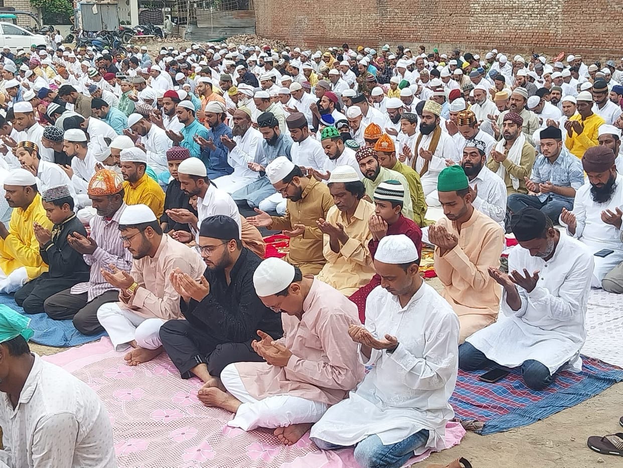 Prayed for peace in the country