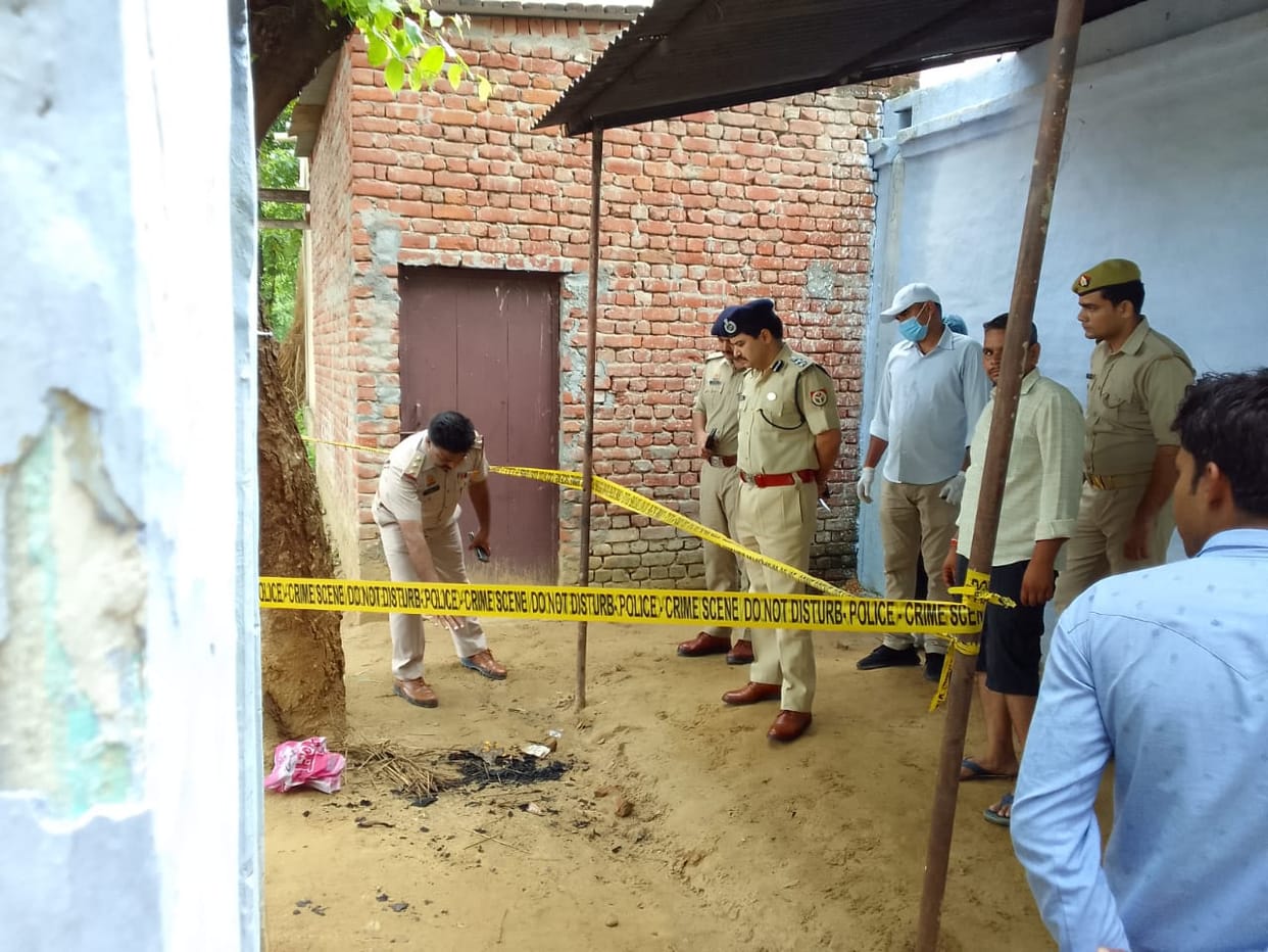 Sadhu strangled to death in Gangiri, attempt to burn dead body