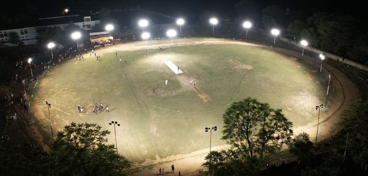 Uchana Mandi team beat Golagarh team by one run in thrilling match