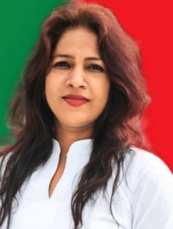 Gunjan became the District President of SP Mahila Sabha