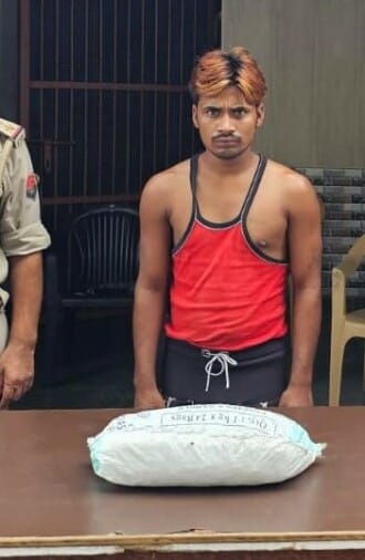 Youth arrested with 2.25 kg ganja