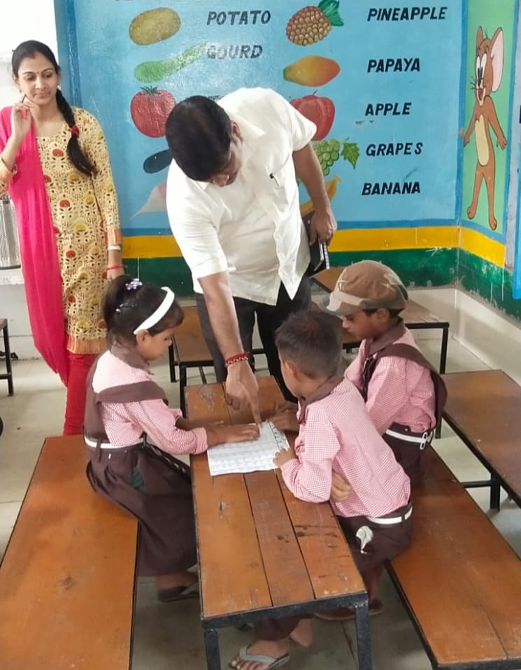 Teachers went door-to-door and called, yet very few children turned up on the first day