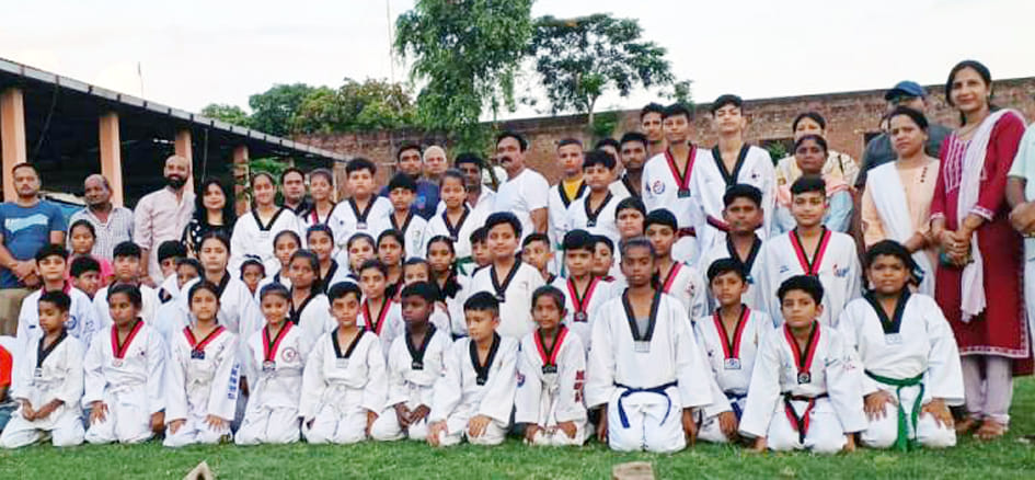 Players showed talent in belt test promotion