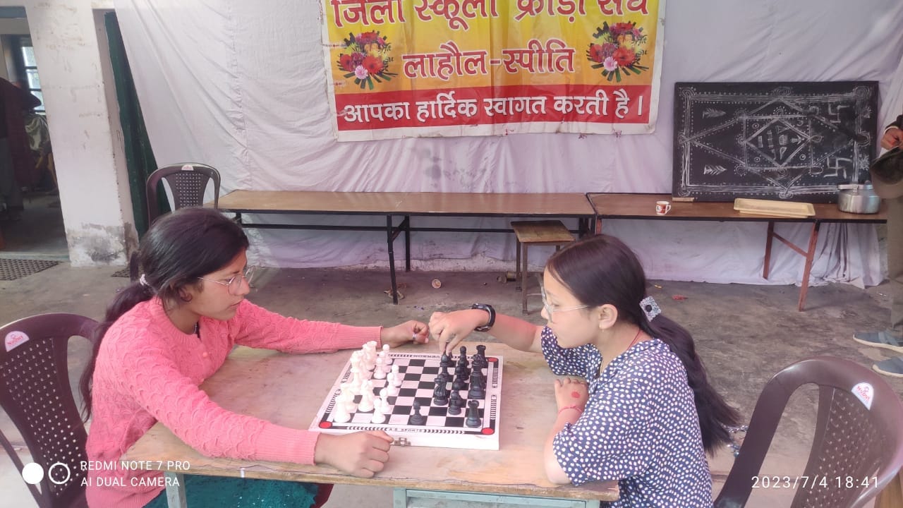 Tindi won the title by defeating Udaipur in volleyball