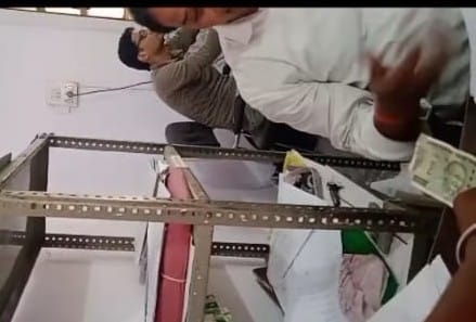 Video of revenue clerk taking money viral, suspended