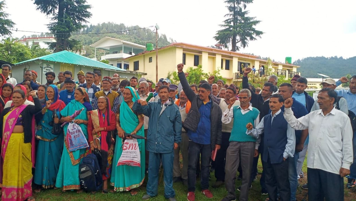 SSB guerillas took out Jan Jagran Yatra