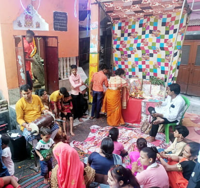 Shiv marriage organized at Bilsi's Bahmadev temple