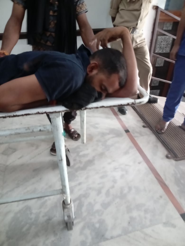 BJP leader beaten with sticks, condition critical