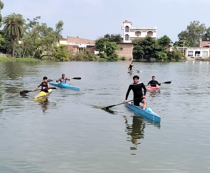 The trend of players started increasing in kayaking canoeing game