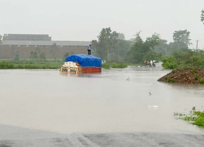 After 15 years of heavy rains the Bhainsi river swelled