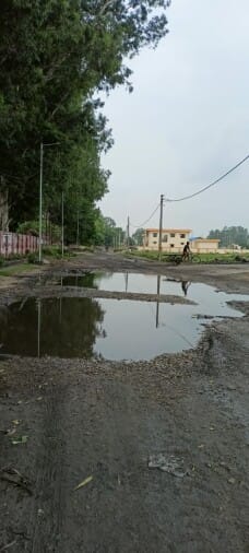 Bisalpur's station road became worse due to rain