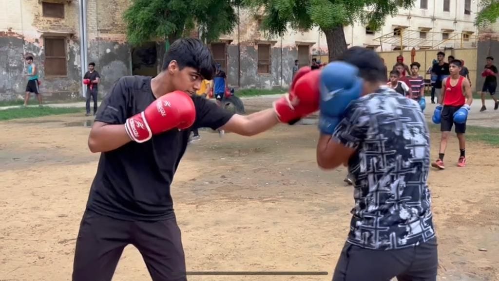 Best boxer in Dhanana's Priya Youth Woman Boxing Championship