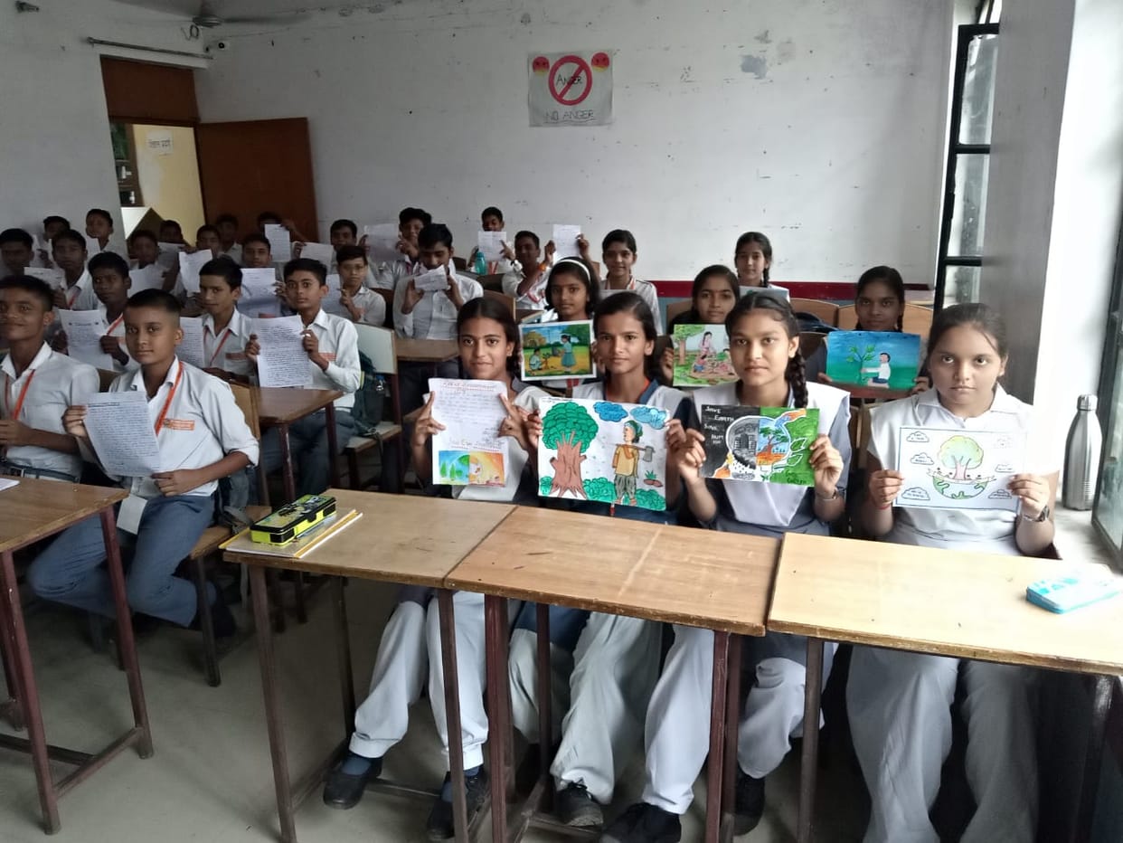 Van Mahotsav: Plantation in Marauri, competition in Bisalpur