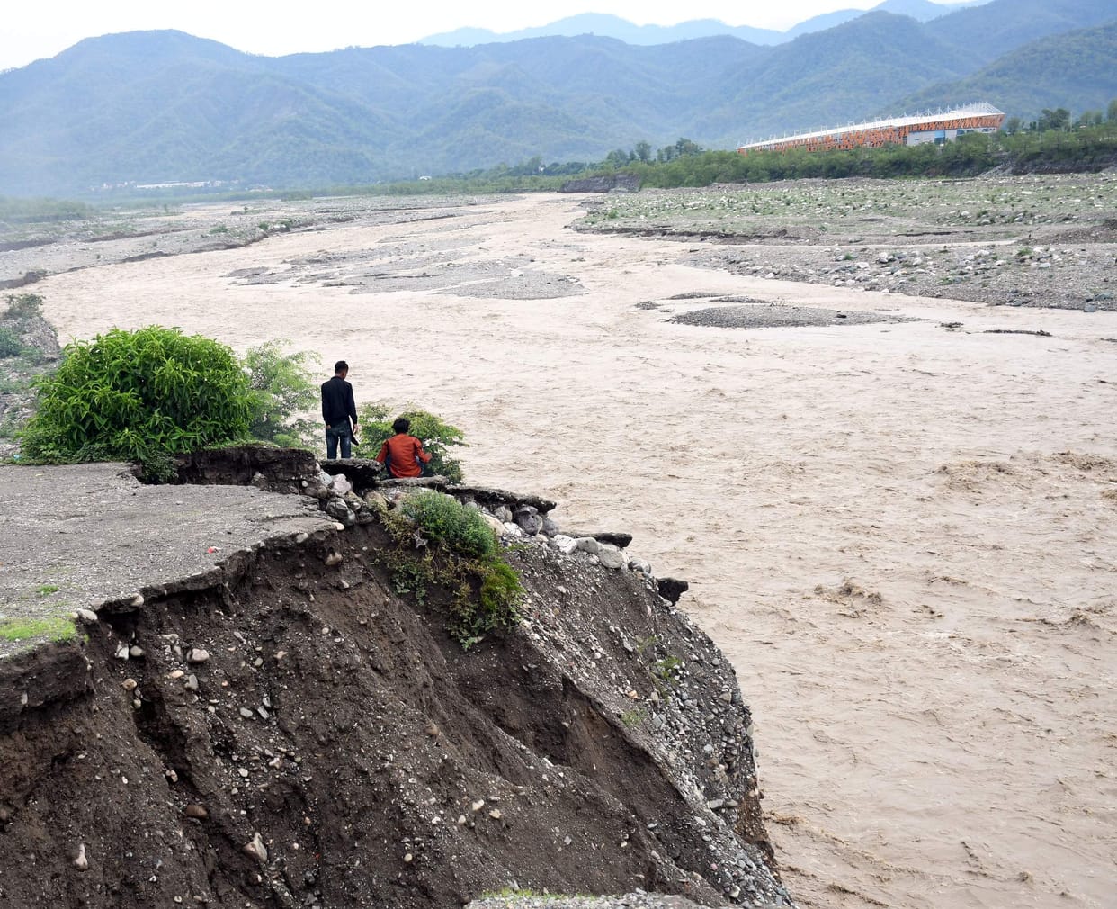 Gaula crossed the danger mark, water level reached 12420 cusecs