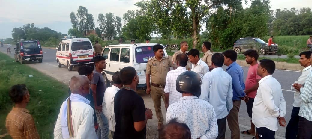 Divyang going to take goods from home died on the way