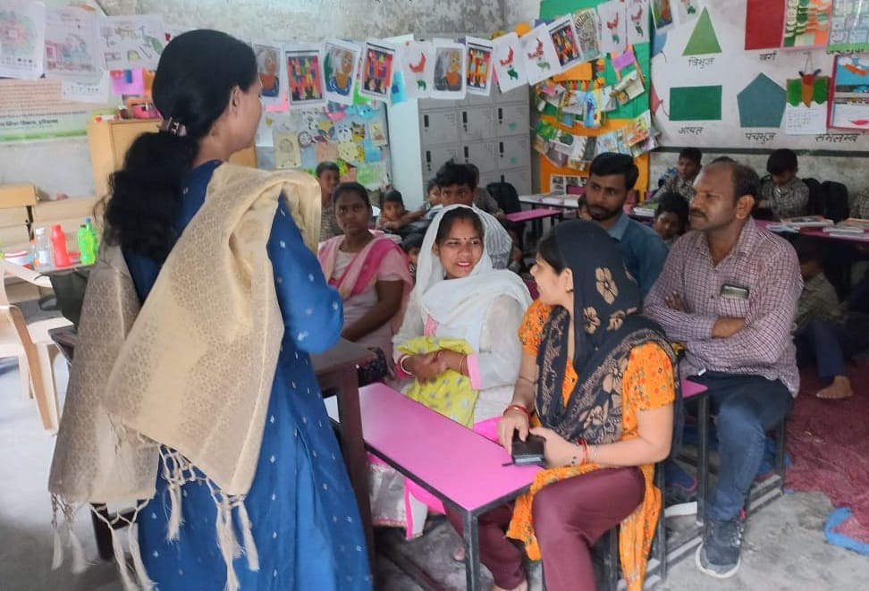 Discussion on children's education in PTM