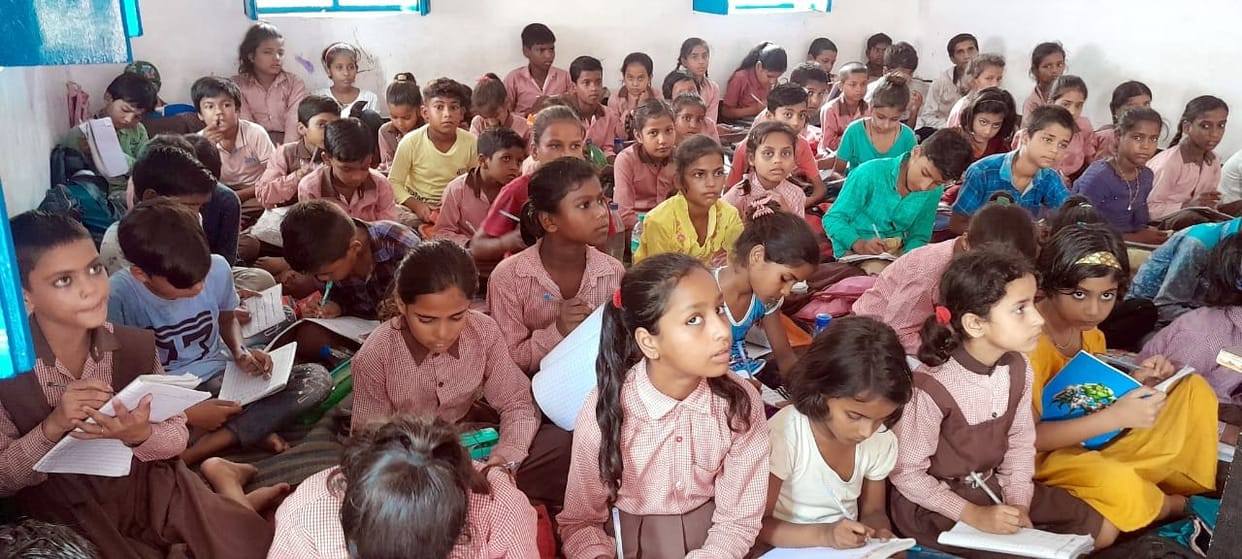 15 teachers in one school, only one Shikshamitra in the other