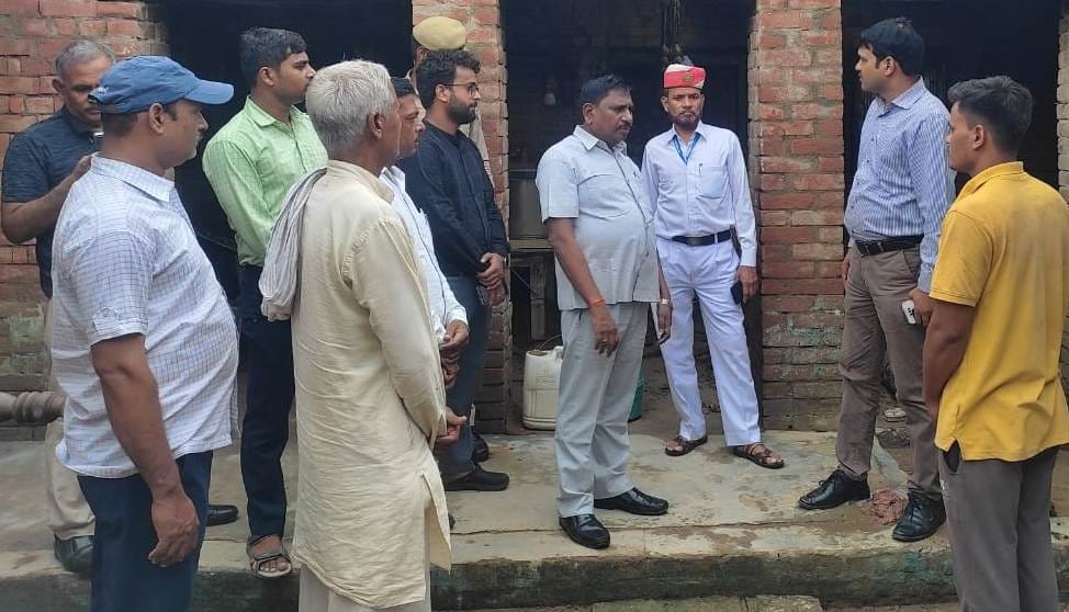 Kanpur Dehat : Rain became a disaster in Bhoganipur Kotwali area, two died due to roof and wall collapse