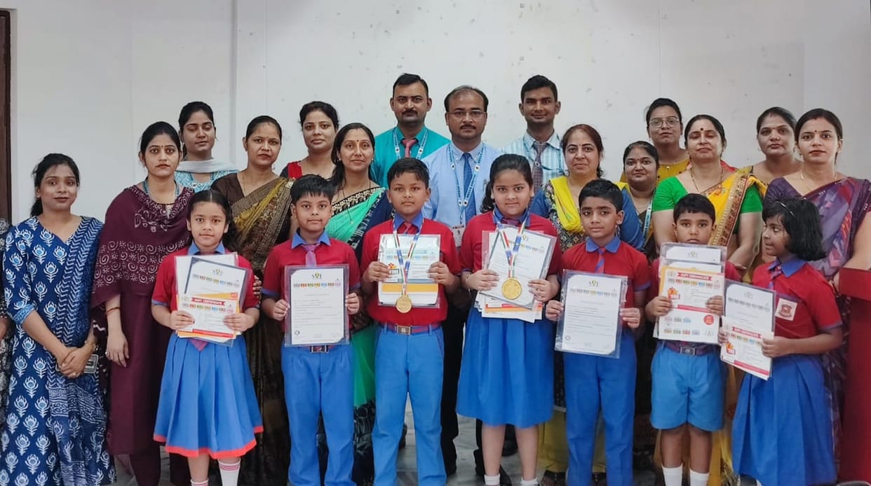 Unnati Bhalotia won the Science Olympiad