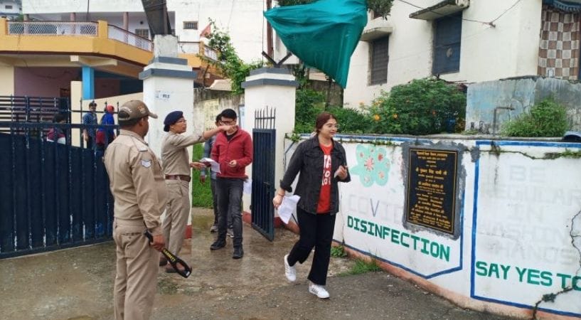 Written Test in Kumaon