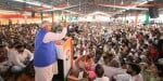 भिवानी: रैली में लोगों को संबोधित करते हुए पूर्व मुख्यमंत्री भूपेंद्र सिंह हुड्डा। 