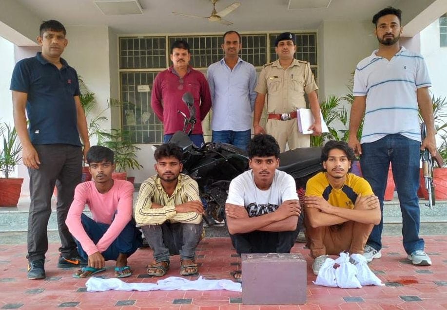 To go for a trip to Haridwar, the liquor contract was looted