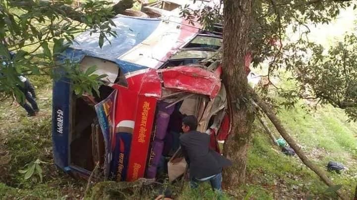 Bus accident in Nepal's Patan, one dead
