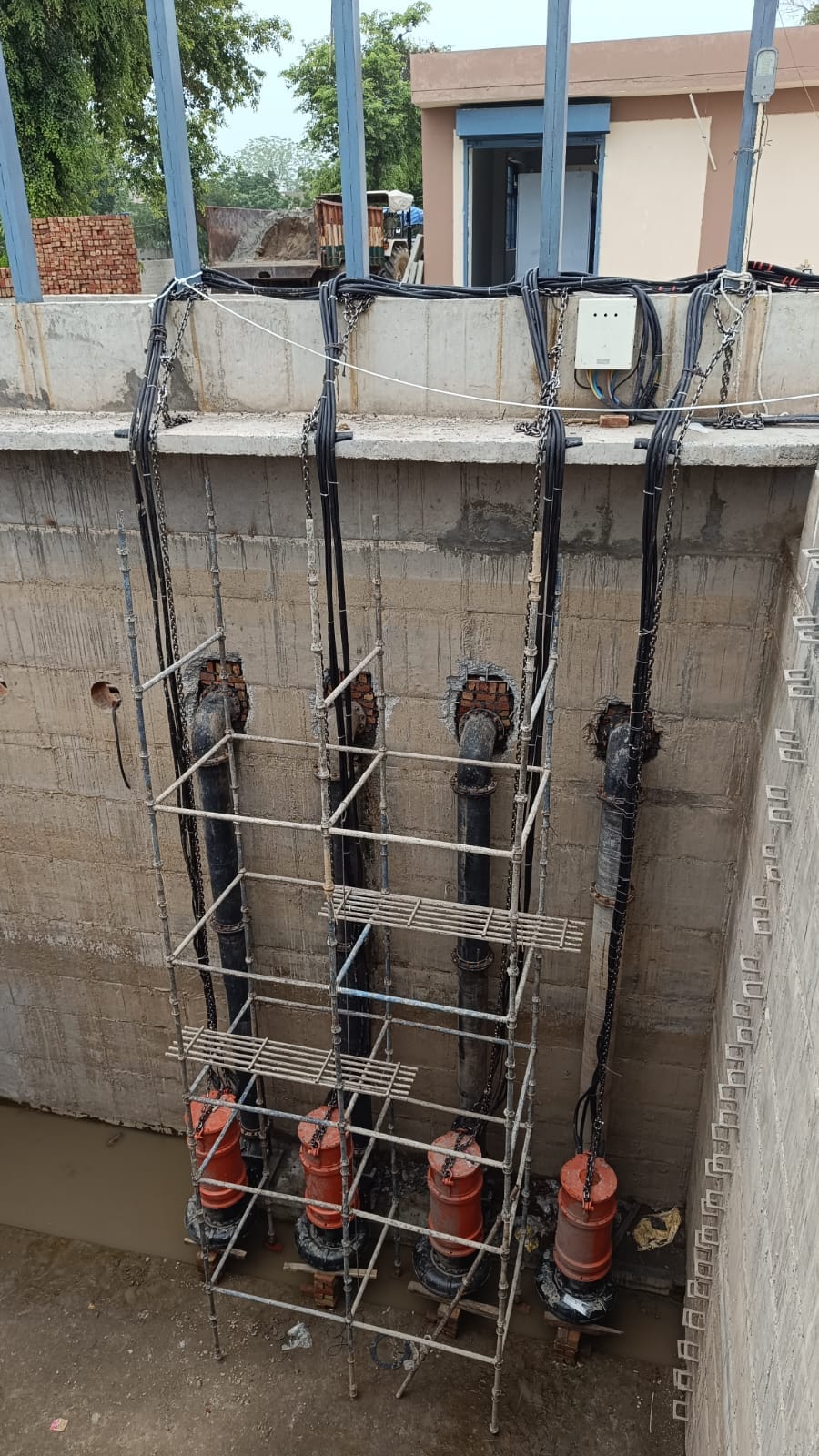 After the rebuke of the city commissioner, both the water drainage projects started, trial was taken