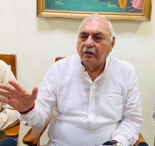 Gurugram turned into a pond, the government busy in renaming the metro station: Hooda