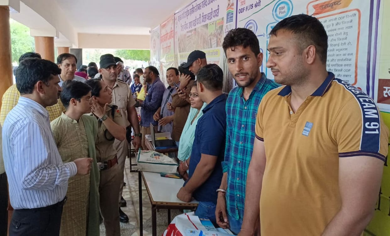 The first program of Haryana Uday was organized in Chapar, DC got the complaints resolved on the spot