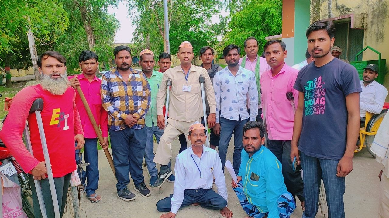Disabled asked for Rs 1500 per month pension