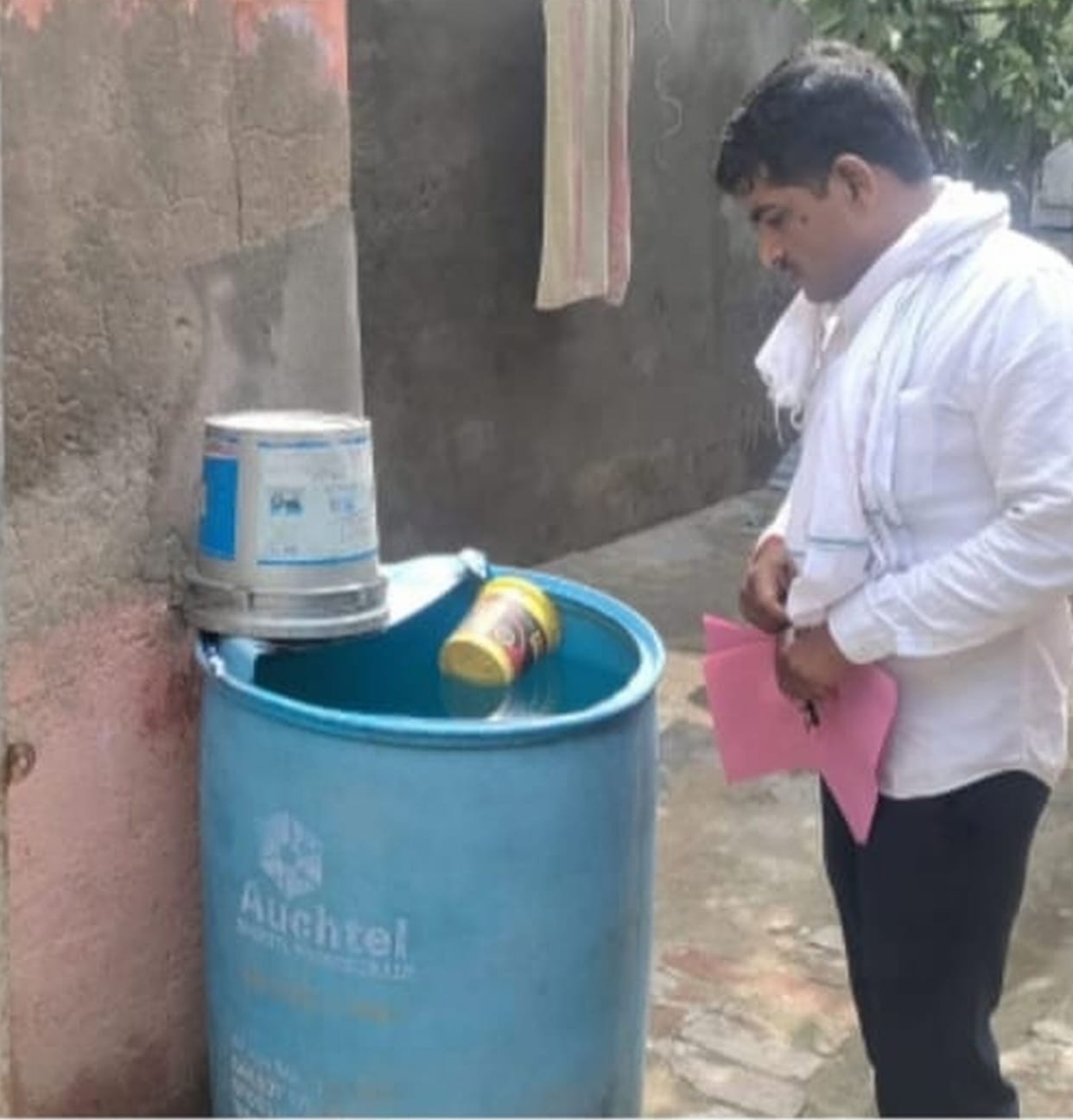 Health department gave notice to 60 people after getting larvae
