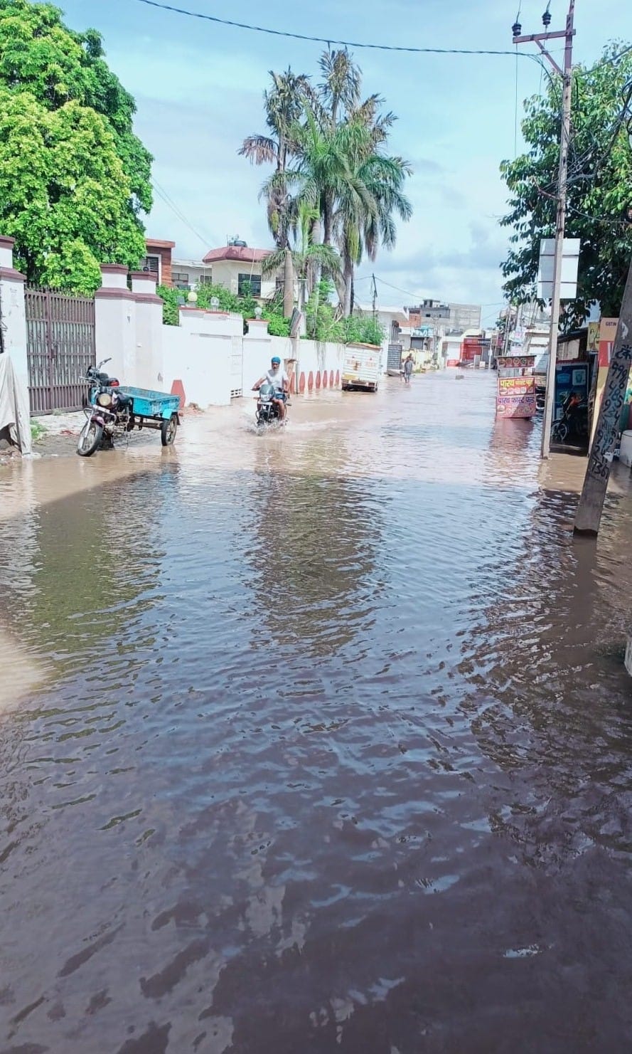 Markanda river near Naisi village, Narwana branch canal near Thol and broken drain near Dabkhedi
