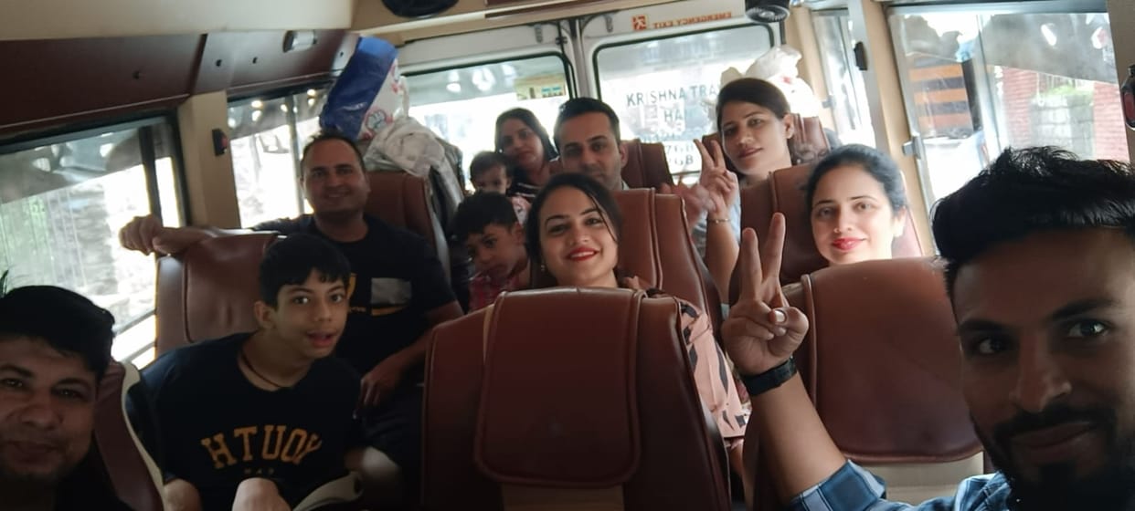 Hansi's five families stranded in Manali returned, remained stuck in the hotel for three days