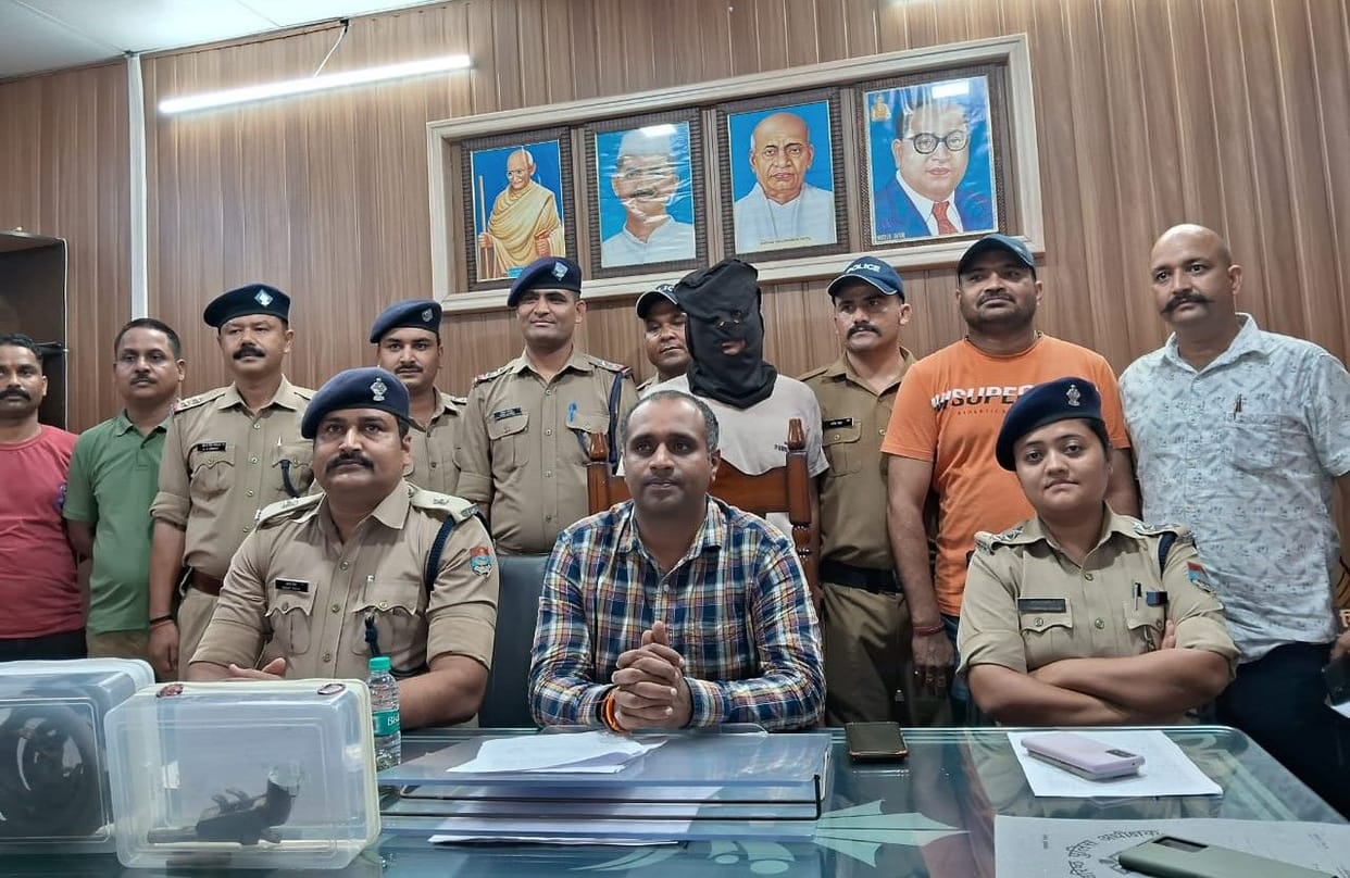 Sahnvaj Who Runs From Custody Catched