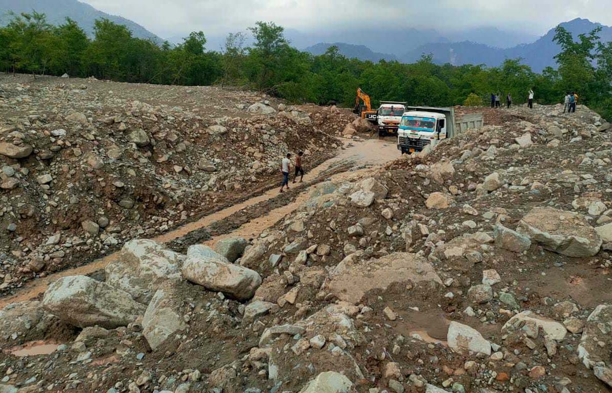 Survey will be done by drone for debris disposal from Batnagad area