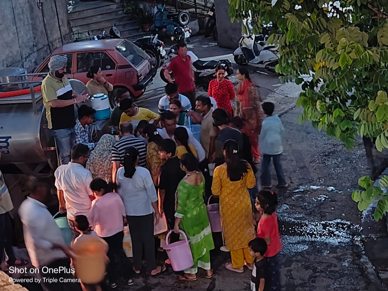 Residents of Manimajra in trouble, not getting drinking water