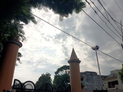 It rained on Badra all day