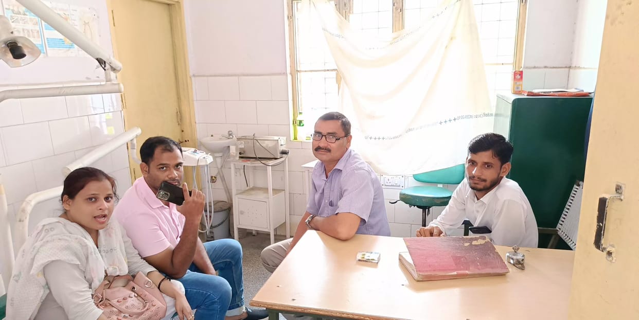 The CMO got angry when an outsider sat on the doctor's chair