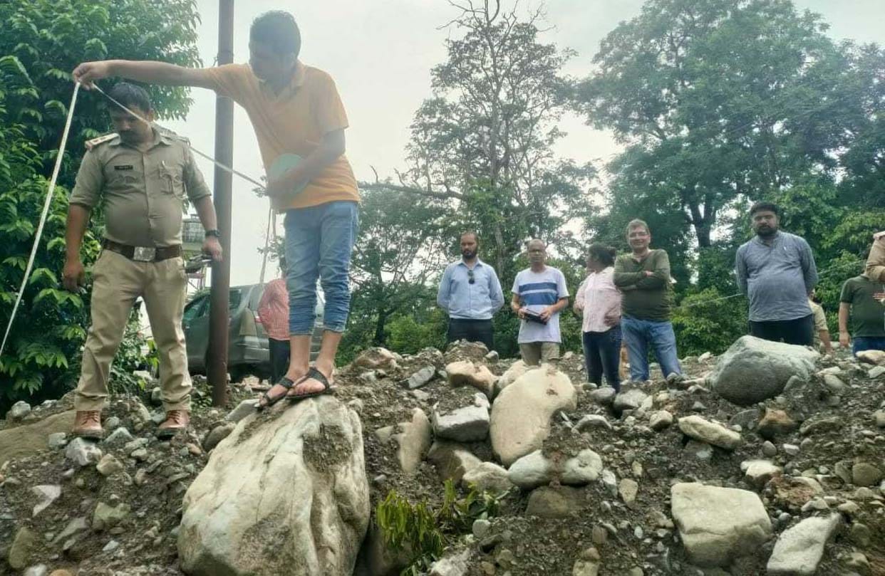 Survey done by drone in Batnagad