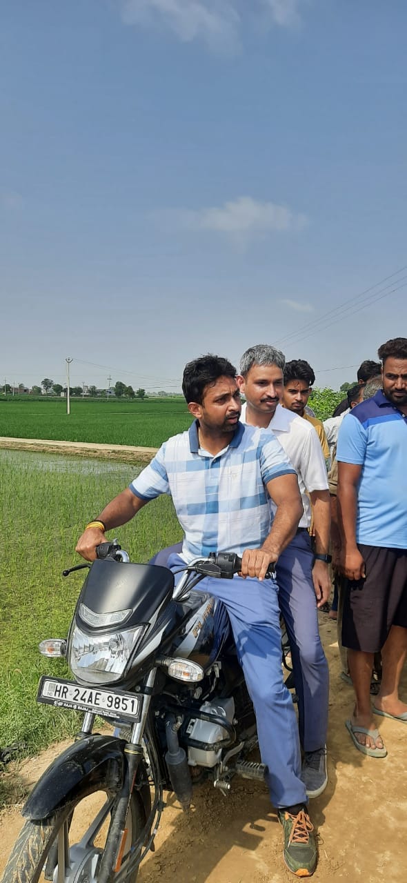 Ghaggar furious, people start migrating from Farwai Kalan, two NDRF teams called