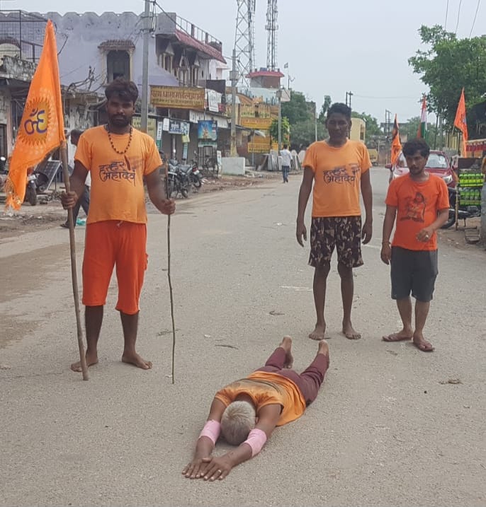 When Bholenath heard the call, the deaf-mute brought the water of the Ganges.